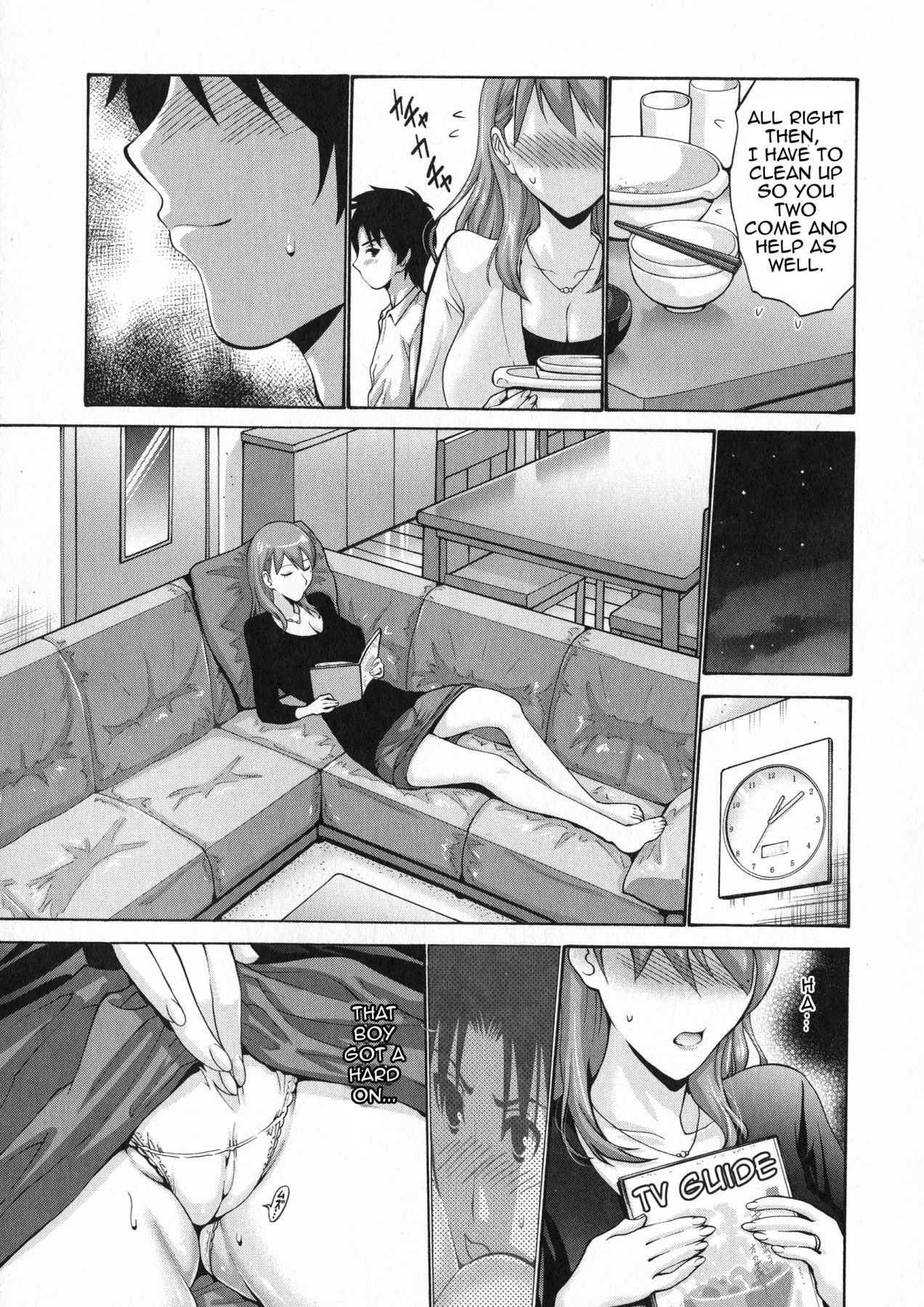 Hentai Manga Comic-My Friend's Mother is Mine-Read-6